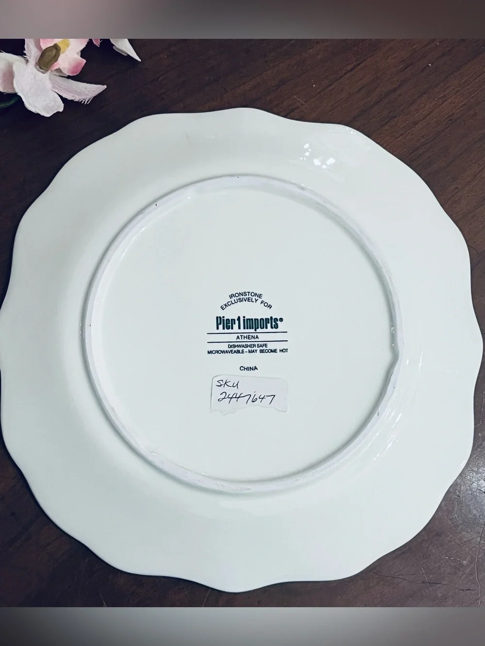 Pier 1 Imports Athena Salad Plate 8.5